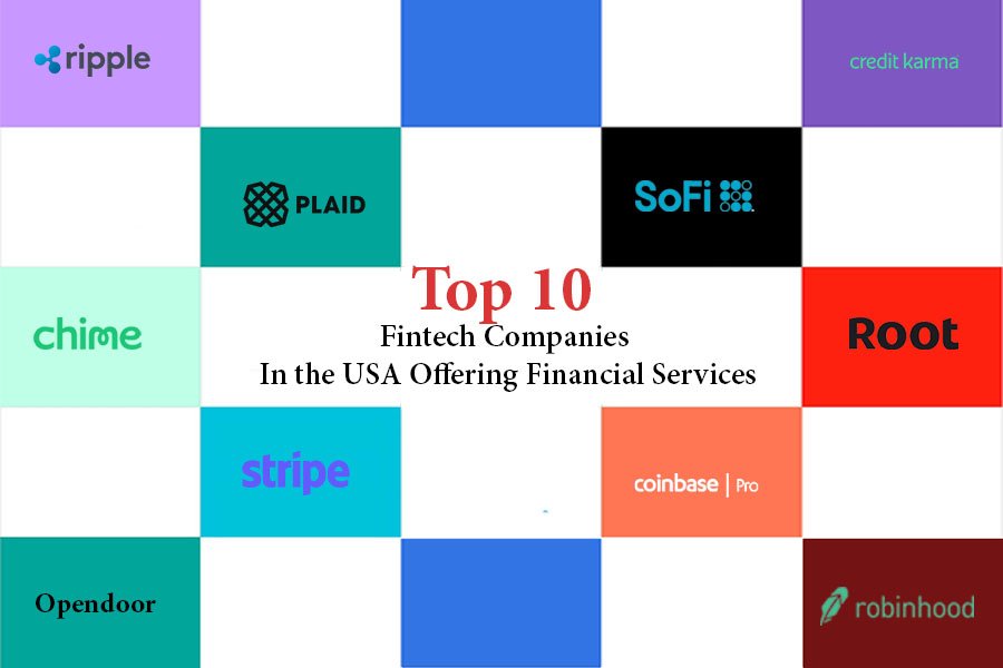 Top 10 Fintech Companies In USA