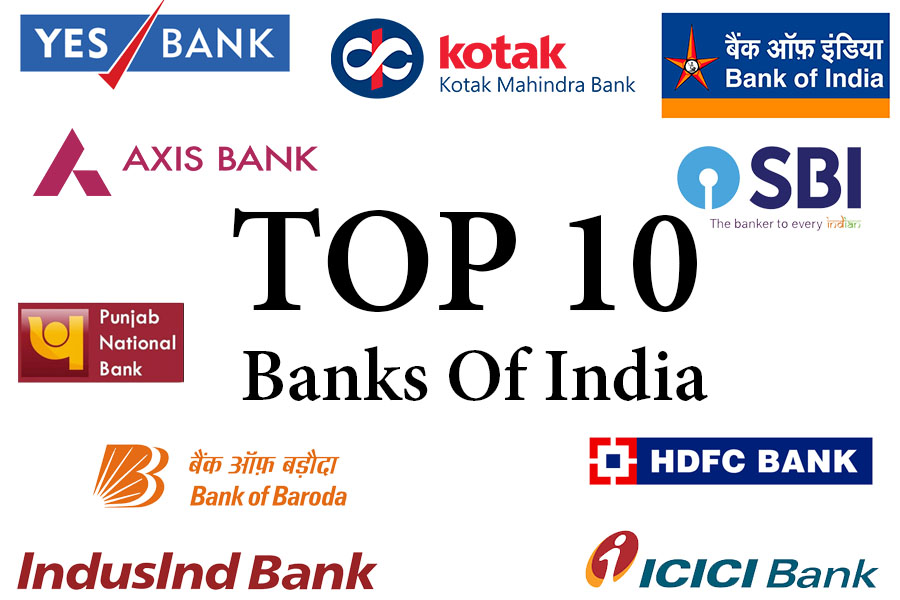 10 Banks in India: (Indian Banks