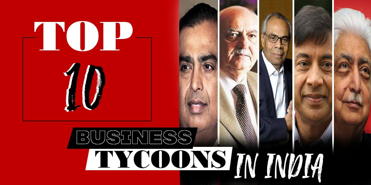 Top 5 Business Tycoons in India - The Business Fame