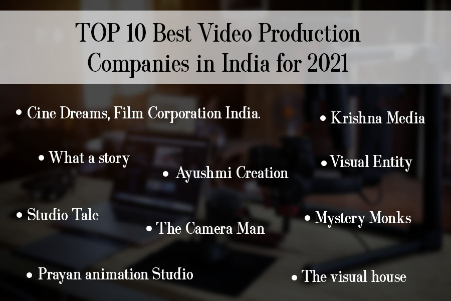 10 Best Video Production Companies in India 2021