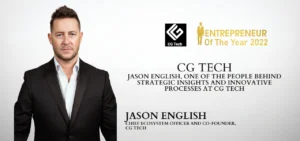 Jason English – Chief Ecosystem Officer and Co-Founder, CG Tech