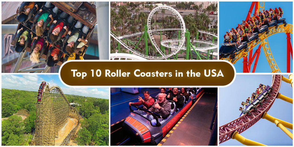 top 10 roller coasters in the USA