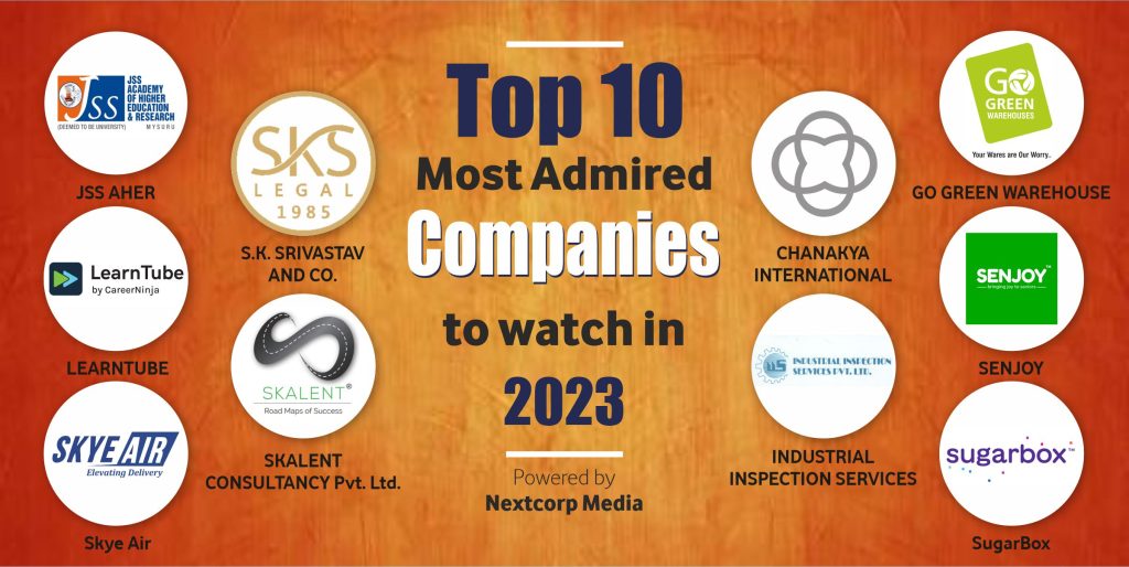 Top 10 Most Admired Companies to Watch in 2023