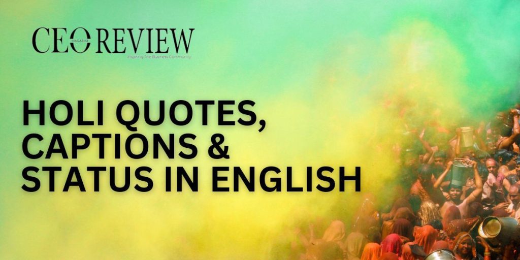 Holi Quotes in English