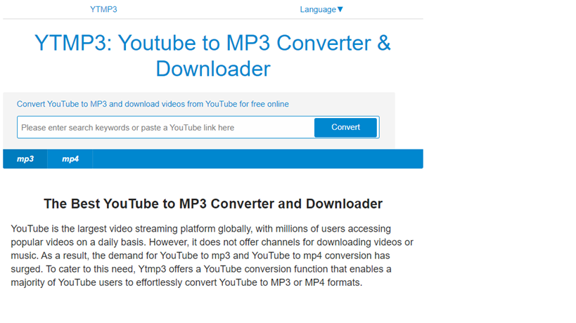 Youtube to mp3 Convertor