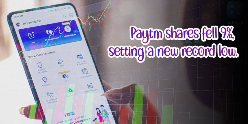 paytm shares
