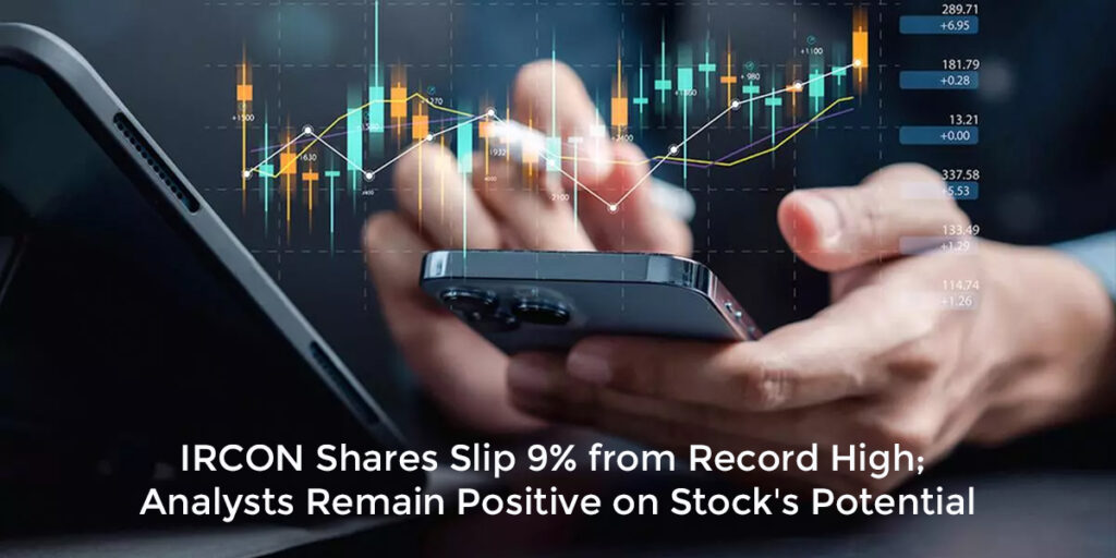 IRCON Shares Slip
