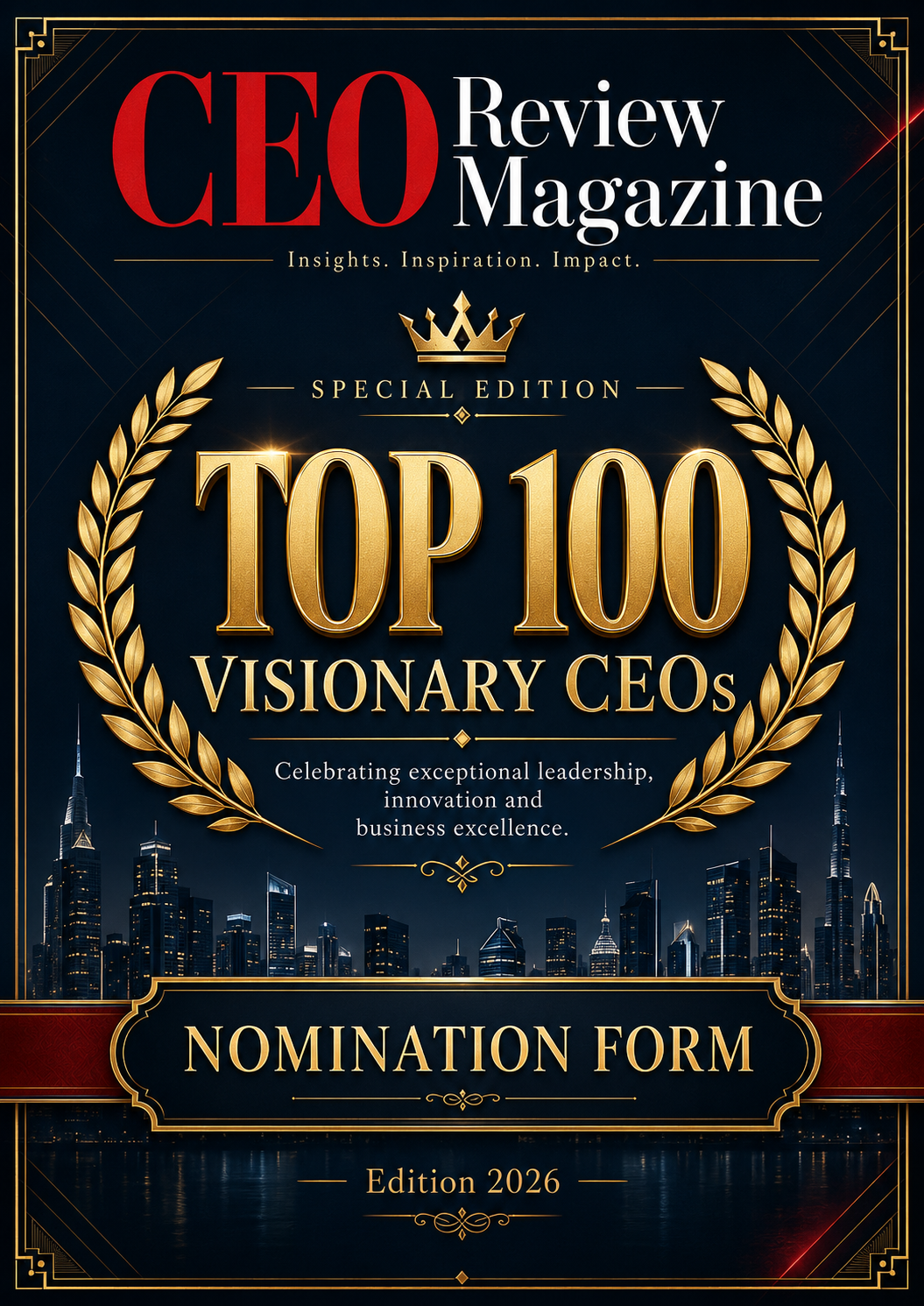 Top 100 Visionary CEOs