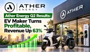 Ather Energy Q2 Results: EV Maker Turns Profitable, Revenue Up 63%