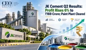 JK Cement Q2 Results: Profit Rises 6% to ₹169 Crore; Paint Plant Cleared